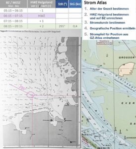 Kartenaufgabe 3 - Aufgabe 12 SKS Segelschein